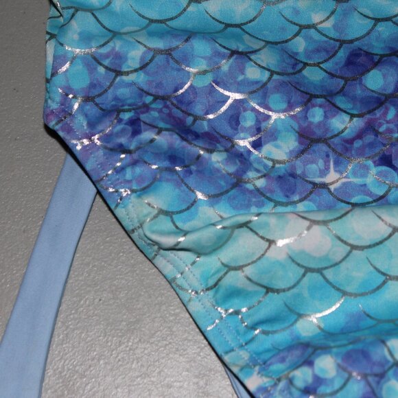 Blue Mermaide 2 Pcs Justice Bikini Swimsuit Size 8 - Picture 11 of 13